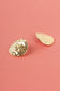 Round earrings