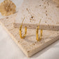 Oval earrings