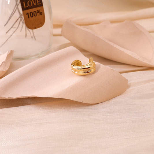 earring ear cuff ring