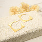 Square hoop earrings
