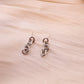 Golden chain earrings