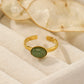 Bague perle noire