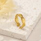 Bague doré