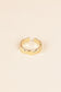 Bague doré