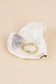 Silver pig nose ring