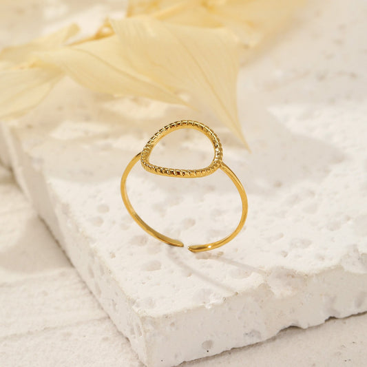 Bague fine cercle
