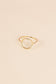 Bague fine cercle