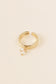 Double pearl ring