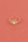 Sun mother-of-pearl ring