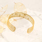 Bracelet jonc multilignes