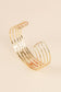 Bracelet jonc multilignes