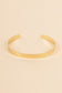 Smooth bangle bracelet