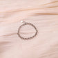 Golden round chain bracelet
