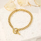Chain bracelet and clasp