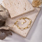 Square and round bracelet