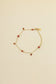 Bracelet with red pendants