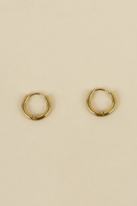 Boucles d'oreilles créole 1cm