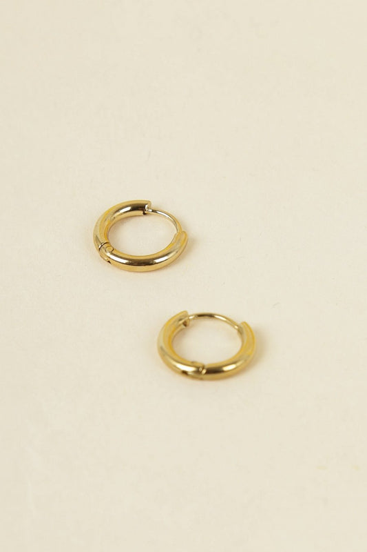 1cm hoop earrings