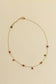 Red pendants necklace