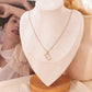 Silver Rectangle Pendant Necklace