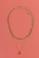 Triple Chain Pendant Necklace