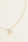 Color Rhinestone Drop Pendant Necklace