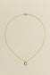 Color Rhinestone Drop Pendant Necklace