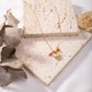Necklace with leaf pendant and pearl in gold color