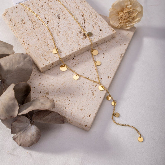 Collier  mini pendentifs en Y