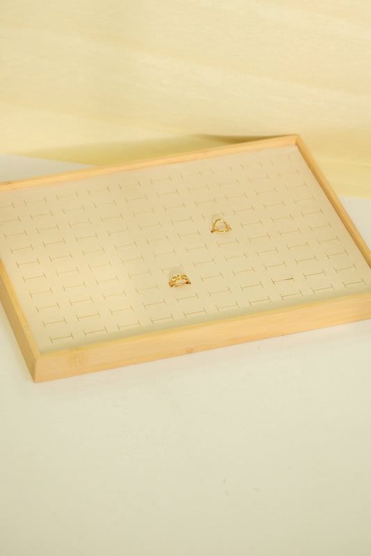 Présentoir plateau pour bagues