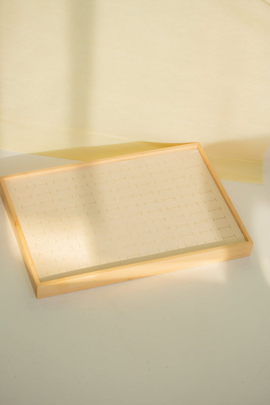 Présentoir plateau pour bagues